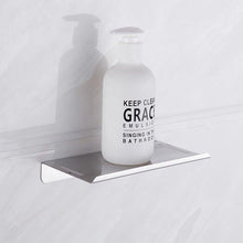Load image into Gallery viewer, NEW Stainless Steel Toilet Paper Holder BathroomPaper Phone Holder Shelf Towel Roll shelf Accessories  Toilet Paper Holder with Phone Shelf Aluminum Bathroom Accessories Tissue Roll Dispenser Storage Rack Wall Mounted Modern Paper Towel Adapter

