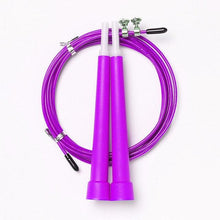 Load image into Gallery viewer, New Steel Wire Skipping Skip Adjustable Jump Rope Fitness Equipment Exercise Workout 3 Meters Speed Plastic Adjustable Jump Rope Great Cardio Skipping Workout For Men Women And Kids Best For Speed Jumping
