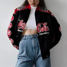 Load image into Gallery viewer, New Stunning Winter Printed Casual Loose Long Sleeve Windbreaker Jacket Trend Hooded Jacket Fashion For Women And Girls
