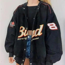 Load image into Gallery viewer, New Stunning Winter Printed Casual Loose Long Sleeve Windbreaker Jacket Trend Hooded Jacket Fashion For Women And Girls
