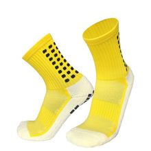 Load image into Gallery viewer, Unisex Cycling Socks Football Socks Round Silicone Suction Cup Grip Anti Slip Soccer Socks Sports Baseball Rugby Socks For Men And Women
