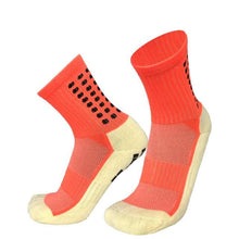 Load image into Gallery viewer, Unisex Cycling Socks Football Socks Round Silicone Suction Cup Grip Anti Slip Soccer Socks Sports Baseball Rugby Socks For Men And Women
