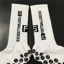 Load image into Gallery viewer, Unisex Cycling Socks Football Socks Round Silicone Suction Cup Grip Anti Slip Soccer Socks Sports Baseball Rugby Socks For Men And Women

