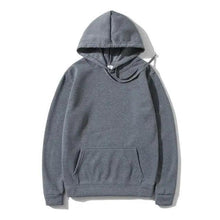 Load image into Gallery viewer, New Stylish Hoodies Sweatshirts Men Fashion Solid Color Red Black Gray Pink Autumn Winter Fleece Hip Hop Hoody Male Solid Color Winter Warm Sweaters For Women Knit Pullover Tops Solid Color Loose Fashion Long Sleeve Blouse
