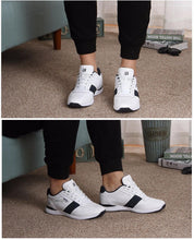 Load image into Gallery viewer, New Stylish Mens Walking Shoes Lace Up Sport Outdoor Jogging Athletic Shoes Comfortable Sneakers Running Lace Up Athletic Sneakers Outdoor Walking Mens Comfortable Fashion Design
