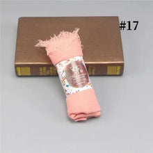 Load image into Gallery viewer, New Stylish Plain Scarf Women Muslim Crinkle Hijab Scarf Female Musulman Soft Cotton Headscarf Islamic Hijab Shawls And Wraps
