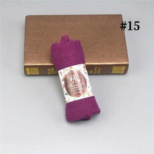 Load image into Gallery viewer, New Stylish Plain Scarf Women Muslim Crinkle Hijab Scarf Female Musulman Soft Cotton Headscarf Islamic Hijab Shawls And Wraps
