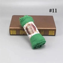 Load image into Gallery viewer, New Stylish Plain Scarf Women Muslim Crinkle Hijab Scarf Female Musulman Soft Cotton Headscarf Islamic Hijab Shawls And Wraps
