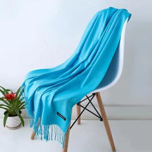 Load image into Gallery viewer, New Stylish Winter Scarf For Ladies Shawls And Wraps Neck Scarves Women Female Stoles Casual Wear Pashmina Scarf and Shawl Soft Women Pashminas
