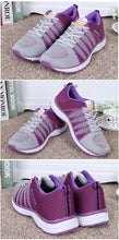 Load image into Gallery viewer, New Stylish Women Running Shoes Outdoor Walking Jogging Sneakers Lace Up Mesh Athletic Shoes Non Slip Lightweight Breathable Mesh Running Sneakers
