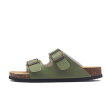 Load image into Gallery viewer, New Summer Beach Slippers Casual Double Buckle Non-slip Clogs Slides Women Slip On Flip Flop Women's Comfort Slides Double Buckle Adjustable EVA Flat Sandals
