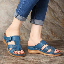 Load image into Gallery viewer, New Summer Fashion Slipper 2021 Buckle Strap Slippers with Comfortable Heel Indoor Outdoor Beach Sandals For Women
