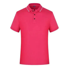 Load image into Gallery viewer, New Summer High-End Modern Custom Breathable Polo Shirt For Men And Women Cool Printing Casual Business Style Top Simple Solid Color Unique Polo Shirts for Men Women Unisex Summer Polo Shirts
