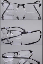 Load image into Gallery viewer, Lightweight Alloy Semi-Rimless Reading Glasses For  Men And Women With Quality Half Frame  Men Reading Glasses  For Men New Retro Eyewear
