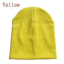Load image into Gallery viewer, New Trendy  Baby Street Dance Hip Hat Cotton Spring Autumn Toddler Cap Scarf For Boys Girls Winter Warm Solid Color Children Hat Men's Winter Hat Warm Orange Yellow Red Blue Black Knitted Casual Hat
