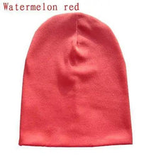 Load image into Gallery viewer, New Trendy  Baby Street Dance Hip Hat Cotton Spring Autumn Toddler Cap Scarf For Boys Girls Winter Warm Solid Color Children Hat Men's Winter Hat Warm Orange Yellow Red Blue Black Knitted Casual Hat
