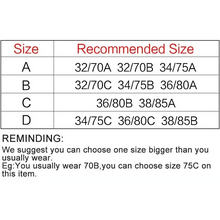 Load image into Gallery viewer, New Trendy Invisible Bras Bralette Underwear Women's Push Up Strapless Bra Wedding Brassiere Underwired Back 1/2 Cup

