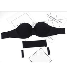 Load image into Gallery viewer, New Trendy Invisible Bras Bralette Underwear Women's Push Up Strapless Bra Wedding Brassiere Underwired Back 1/2 Cup
