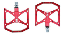 Load image into Gallery viewer, New Ultralight Bicycle Pedals Part Anti-Slip Aluminum Body Road Flat Foot Cycling Sealed 3 Bearing Mountain Bike Pedal Mountain Bike Pedals, Ultra Strong  Machined Bicycle Flat Alloy Pedals Non-Slip
