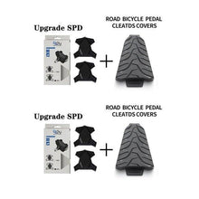 Load image into Gallery viewer, New Upgrade Road Bike Clipless Pedal Platform Adapter Convert For Look System Bicycle Clip Pedal Adaptor Converts Clipless Into Flat Pedals No Cleats Needed Adding Grip And Comfort
