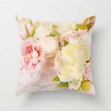 Load image into Gallery viewer, New Velvet Cushion Cover Pillowcase Colorful Flower Cushion Sunflower Rose Mediterranean Pillow Case Decor Sofa Throw Pillows Room 45x45CM
