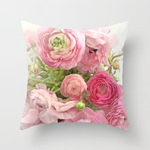 Load image into Gallery viewer, New Velvet Cushion Cover Pillowcase Colorful Flower Cushion Sunflower Rose Mediterranean Pillow Case Decor Sofa Throw Pillows Room 45x45CM
