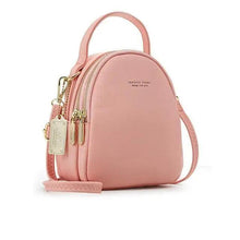 Load image into Gallery viewer, New Versatile Big Capacity 3 Layer Women Backpack Fashionable Small Backpack For Ladies Soft Leather Shoulder Crossbody bag for Female
