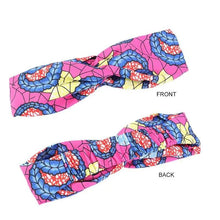 Load image into Gallery viewer, New Vintage African Print Stretch Bandana Head Wrap Long Scarf satin Floral Women Party Turban Headwear Cap Hair Accessories
