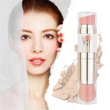 Load image into Gallery viewer, New Vintage Style 4 In 1 Makeup Brushes For Foundation, Eyebrow Shadow, Eyeliner Blush Powder, Brush Cosmetic And Concealer Professional Makeup Brush
