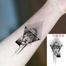 Load image into Gallery viewer, New Waterproof Temporary Sticker Tattoo Flame Heart Star Element Body Art Cute Small Tattoos For Kids Womens
