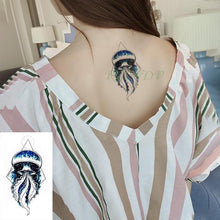 Load image into Gallery viewer, New Waterproof Temporary Sticker Tattoo Flame Heart Star Element Body Art Cute Small Tattoos For Kids Womens
