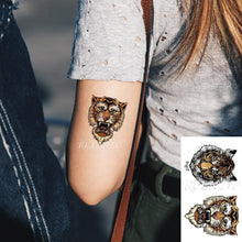 Load image into Gallery viewer, New Waterproof Temporary Sticker Tattoo Flame Heart Star Element Body Art Cute Small Tattoos For Kids Womens
