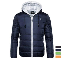 Load image into Gallery viewer, New Waterproof Winter Jacket Men Hooded Warm Autumn Jacket Windproof Hooded  Men Blue Comfortable Men's Jackets Lightweight Hiking Jackets For Ski Winter Coat
