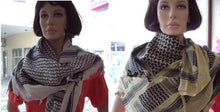 Load image into Gallery viewer, New Winter Women Men Windproof Warmer Military Scarf Muslim Hijab Unisex Scarves Tassel Desert Arab Keffiyeh Shawl  Scarf Military Shemagh Tactical Desert Keffiyeh Head Neck Scarf Arab Wrap with Tassel
