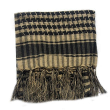 Load image into Gallery viewer, New Winter Women Men Windproof Warmer Military Scarf Muslim Hijab Unisex Scarves Tassel Desert Arab Keffiyeh Shawl  Scarf Military Shemagh Tactical Desert Keffiyeh Head Neck Scarf Arab Wrap with Tassel
