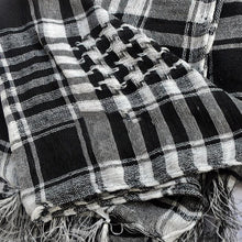 Load image into Gallery viewer, New Winter Women Men Windproof Warmer Military Scarf Muslim Hijab Unisex Scarves Tassel Desert Arab Keffiyeh Shawl  Scarf Military Shemagh Tactical Desert Keffiyeh Head Neck Scarf Arab Wrap with Tassel
