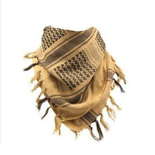 Load image into Gallery viewer, New Winter Women Men Windproof Warmer Military Scarf Muslim Hijab Unisex Scarves Tassel Desert Arab Keffiyeh Shawl  Scarf Military Shemagh Tactical Desert Keffiyeh Head Neck Scarf Arab Wrap with Tassel
