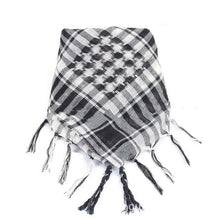 Load image into Gallery viewer, New Winter Women Men Windproof Warmer Military Scarf Muslim Hijab Unisex Scarves Tassel Desert Arab Keffiyeh Shawl  Scarf Military Shemagh Tactical Desert Keffiyeh Head Neck Scarf Arab Wrap with Tassel
