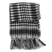 Load image into Gallery viewer, New Winter Women Men Windproof Warmer Military Scarf Muslim Hijab Unisex Scarves Tassel Desert Arab Keffiyeh Shawl  Scarf Military Shemagh Tactical Desert Keffiyeh Head Neck Scarf Arab Wrap with Tassel
