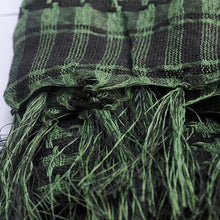 Load image into Gallery viewer, New Winter Women Men Windproof Warmer Military Scarf Muslim Hijab Unisex Scarves Tassel Desert Arab Keffiyeh Shawl  Scarf Military Shemagh Tactical Desert Keffiyeh Head Neck Scarf Arab Wrap with Tassel
