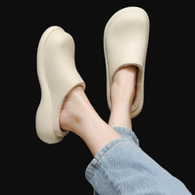 Load image into Gallery viewer, New Winter Women Slipper Soft Bottom Plush Home Shoes  Slippers Indoor Waterproof Non-Slip Memory Foam Comfy Fluffy Fur Memory Foam Boots House Shoes Thick Sole 6cm
