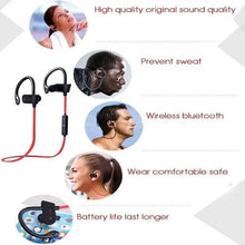 Load image into Gallery viewer, New Wireless Bluetooth Earphones Training Headphones Music Sport Headset Gaming Handsfree For All Smart Phones Bluetooth Earphone Wireless Headphones for Mobile Phone Sports Stereo Bluetooth

