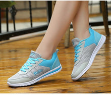 Load image into Gallery viewer, New Womans Purple Casual Sneakers Breathable Women Shoes Mesh Women Chunky Sneakers Walking Running Tennis Gym Shoes For Women Non Slip Sneakers
