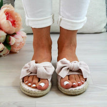 Load image into Gallery viewer, New Women Cute Slippers Open Toe  Casual Shoes Outdoor Beach Flops Unisex Cute Soft Sole Indoor Bedroom Slippers Beautiful Comfort Slip-On House Shoes Spa Sandals For Indoor Outdoor Anti-Skid Sole
