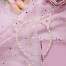Load image into Gallery viewer, New Women Elegant Full Pearls Simple Hairbands Sweet Headband Hair Hoops Holder Ornament Head Band Lady Fashion Hair Accessories

