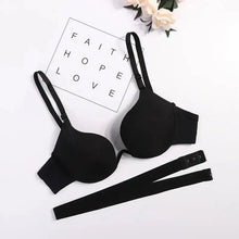 Load image into Gallery viewer, New Women Lingerie U Backless Bras Underwear Deep U Low Cut Push Up Bra Female Breathable Bra
