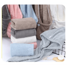 Load image into Gallery viewer, NEW Women Magic Shower Microfiber Hair Towel Quick Drying Dryer Bath Towels Quickly Drying Women Accessories
