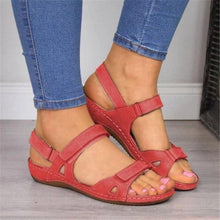 Load image into Gallery viewer, New Women Sandals Soft  Comfortable Flat Sandals Open Toe Beach Shoes Comfortable Flat Sandals Beach Travel Slipper Flip Flops Shoes Slipper Party Sandal Women Slip On Shoes
