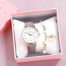 Load image into Gallery viewer, New Women Watch Fashion Casual Leather Belt Watches Simple Small Dial Quartz Dress Wristwatch Quartz Analog Wrist Watches For Women With Second Hand Luminous Hands Women Leather Watch
