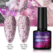 Load image into Gallery viewer, New Womens Fashion Gel Nail Polish UV LED Semi Permanent Matt Glossy Effect Luxury Manicure Design
